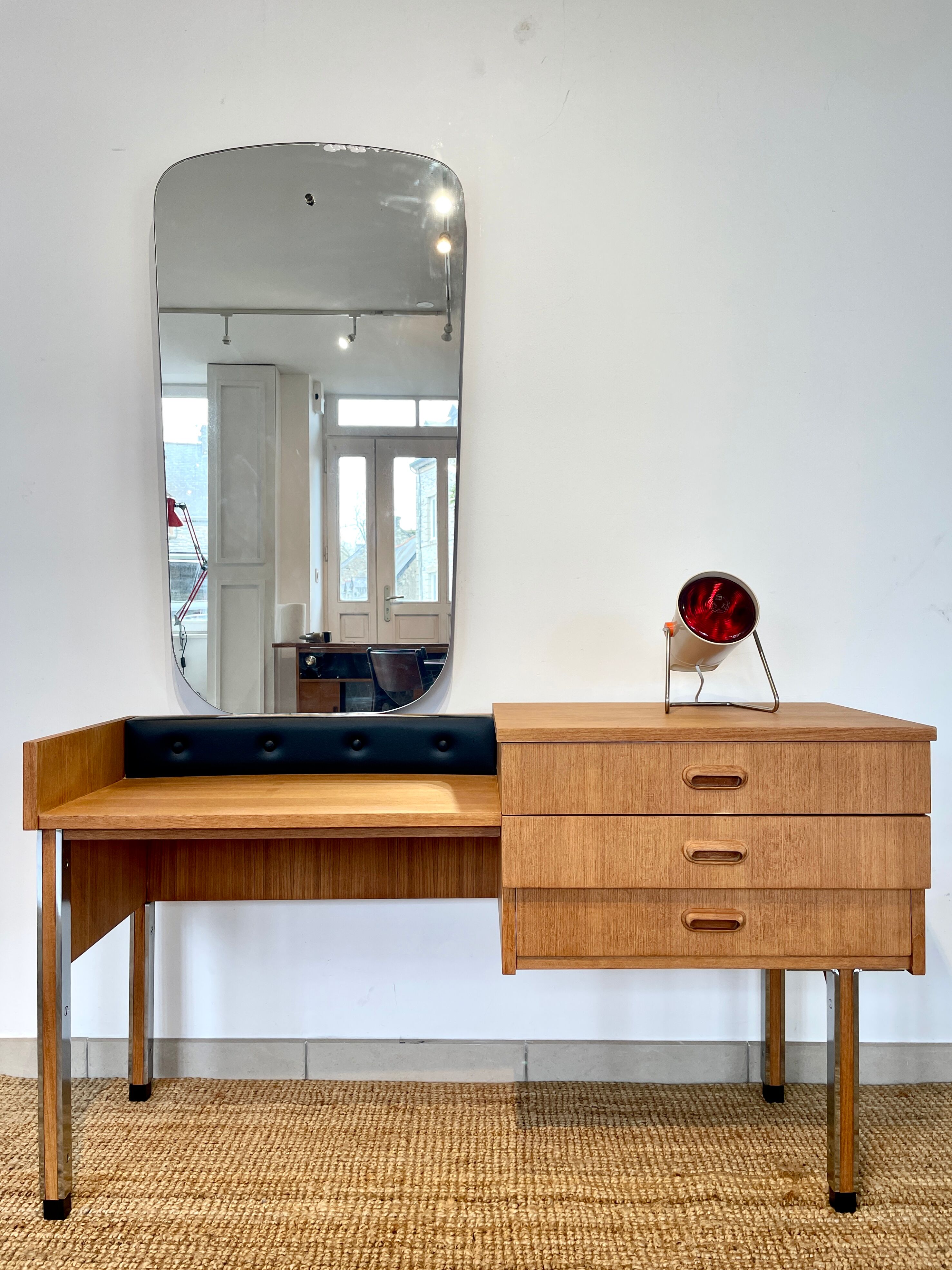 Teak dressing table 60s