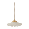 Vintage opaline pendant lamp or walker