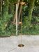 Vintage halogen floor lamp in gold SCE France
