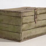 Antique green primitive style chest (circa 1920) #21