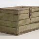 Antique green primitive style chest (circa 1920) #21