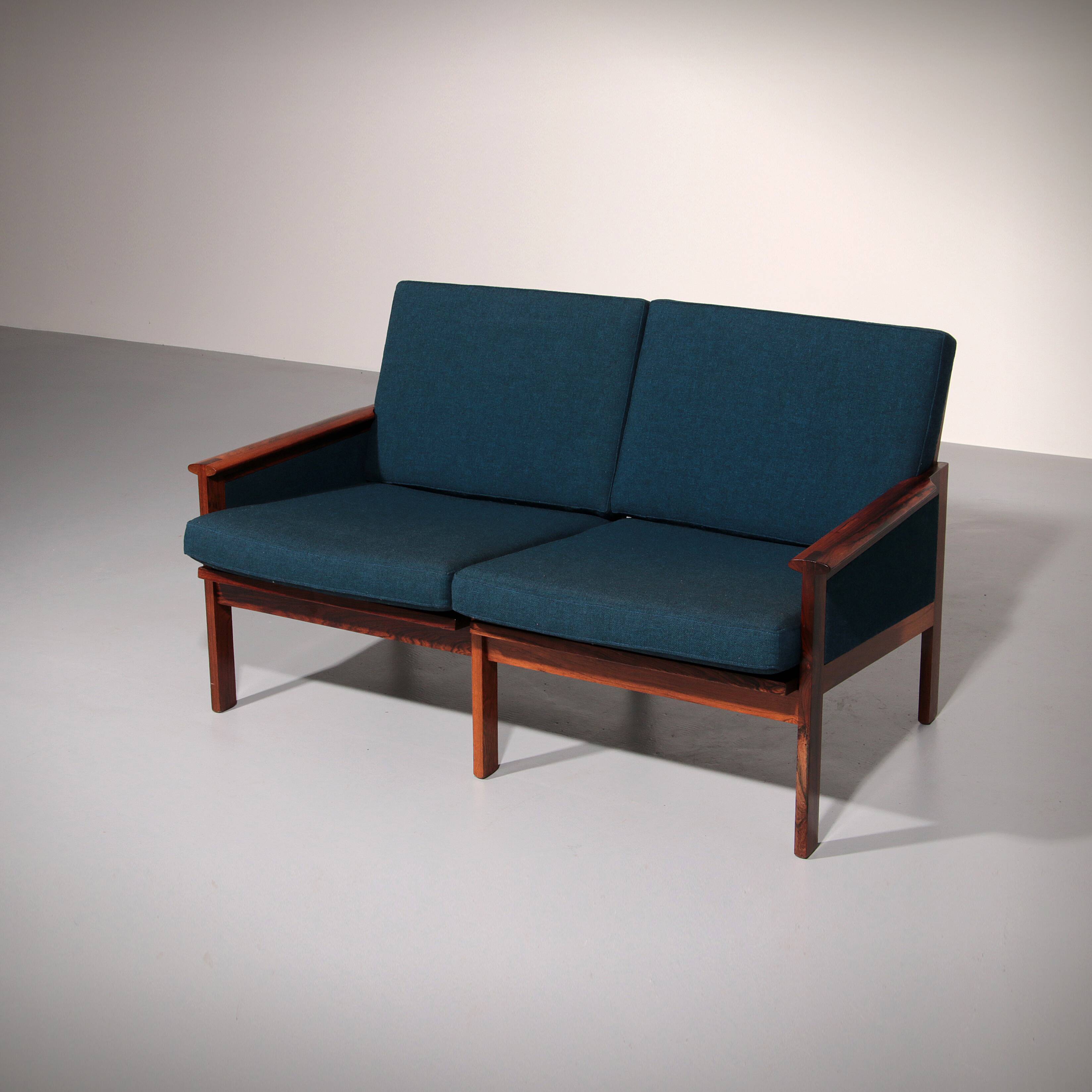 Banc Capella par Illum Wikkelsø pour Niels Eilersen, années 1960