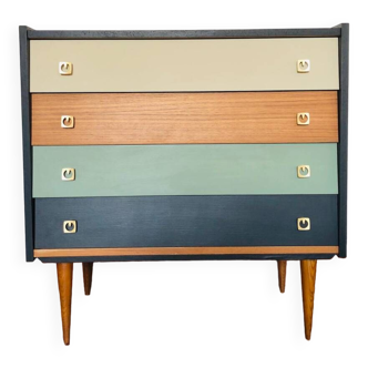 Vintage Scandinavian chest of drawers