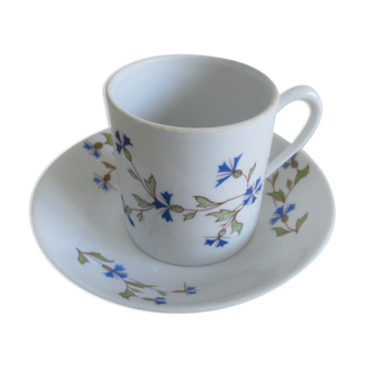 Tasse et sous tasse limoges