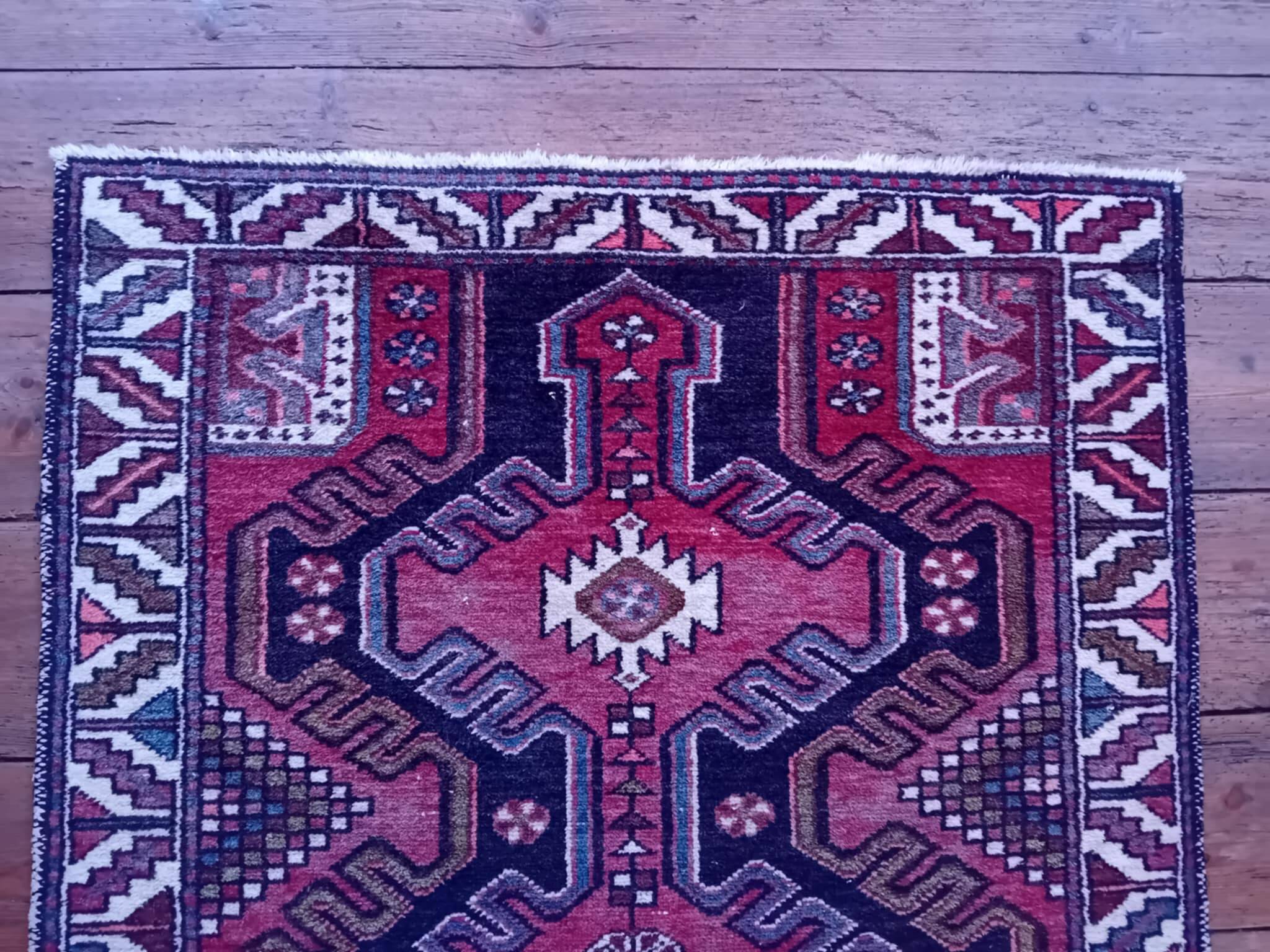 Tapis Persan Hamadan fait main 147x100cm