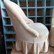 Pair of chair toad old foot black turns turns