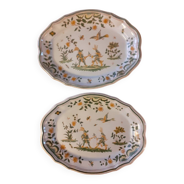 Old Moustier plate