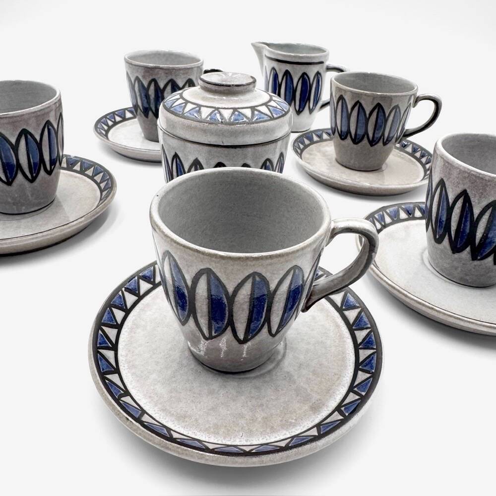 Ceramano coffee set Germany 1970s
