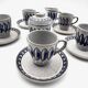Ceramano coffee set Germany 1970s