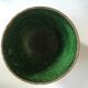 Foucard Jourdan Vallauris green glazed earth bowl 50