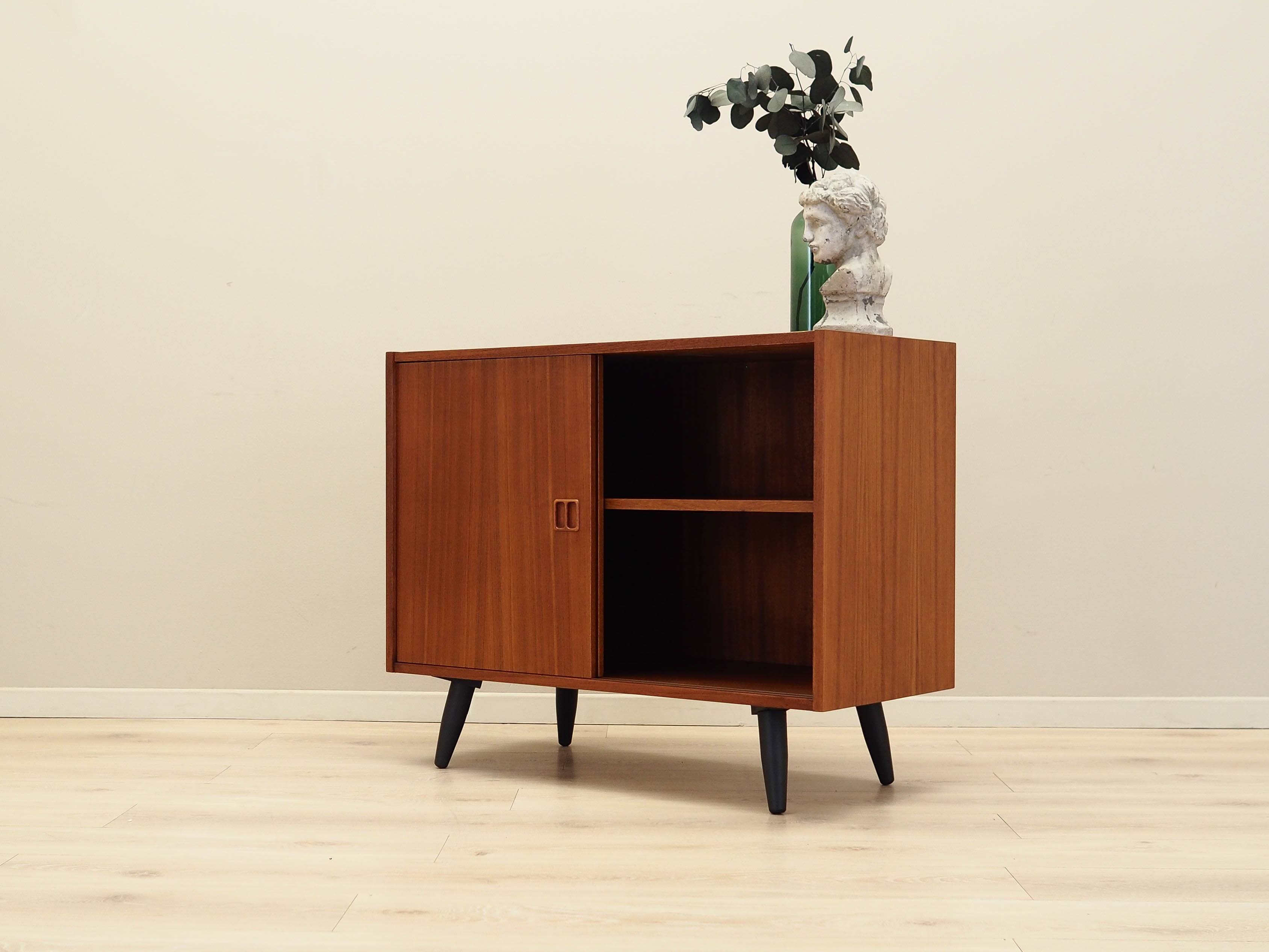 Teak cabinet, Danish design, 1970s, production: Denmark