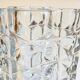 Geometric semi-crystal vase 1950s