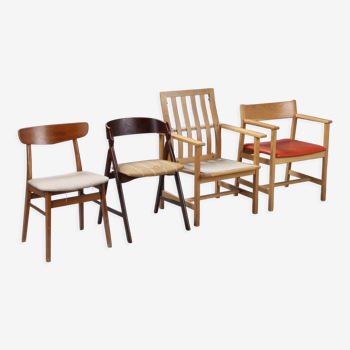 Lot de 4 chaises