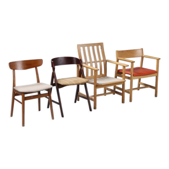 Lot de 4 chaises