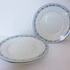 Set of 3 flat plates from Longwy model Florea 210640