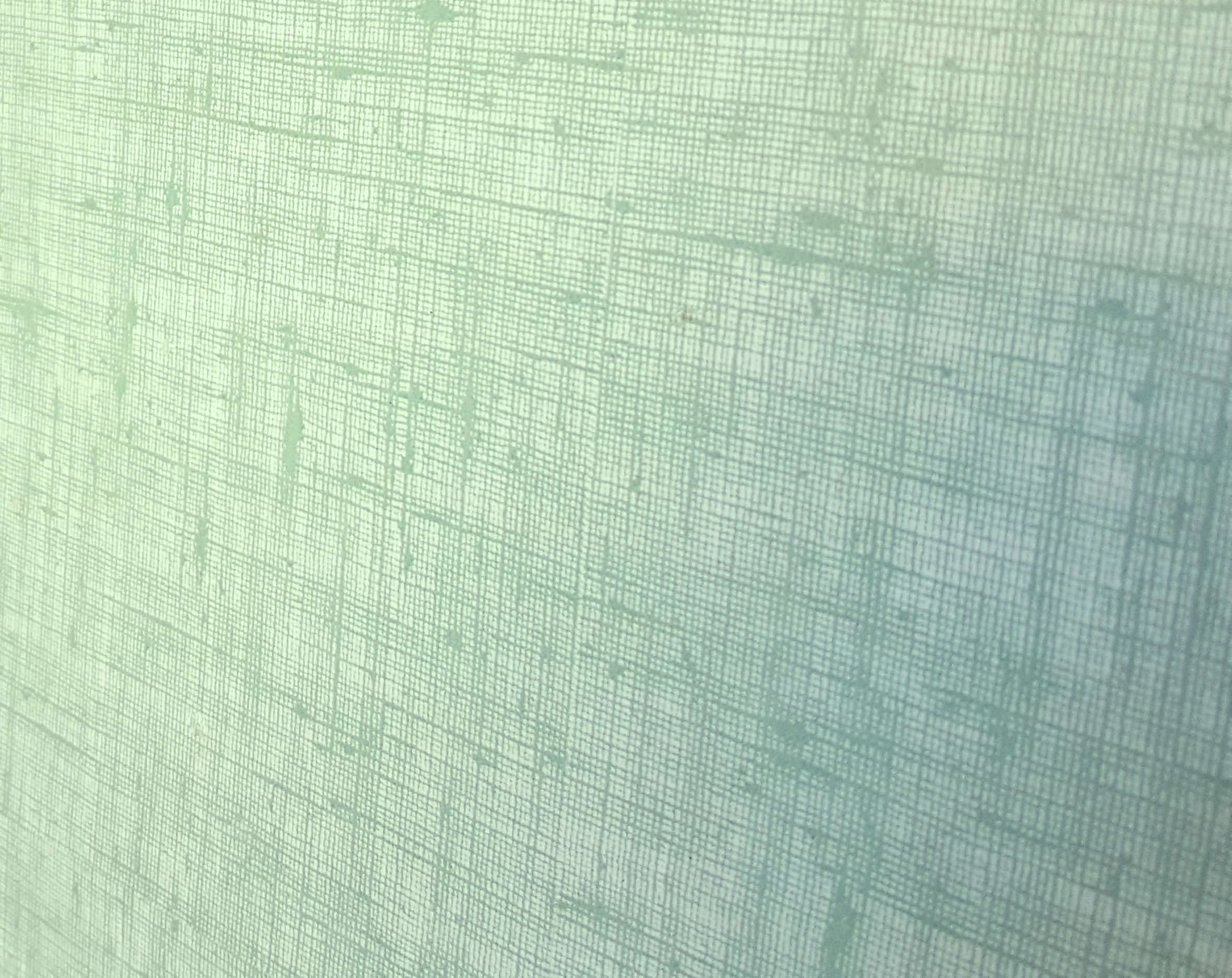 Green and yellow formica buffet