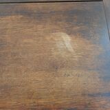 Antique console serving table