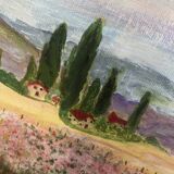 Landscape painting canvas