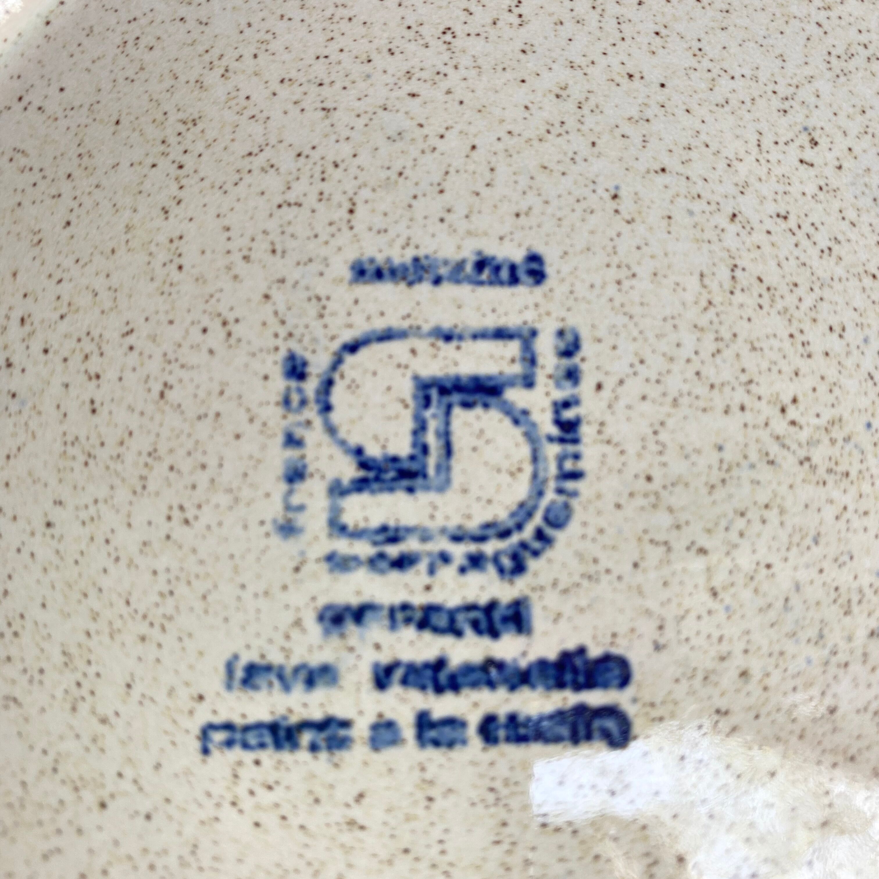 Vintage hollow plates Sarreguemines