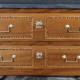 Petite commode régionale en noyer, style louis xvi – début xixe