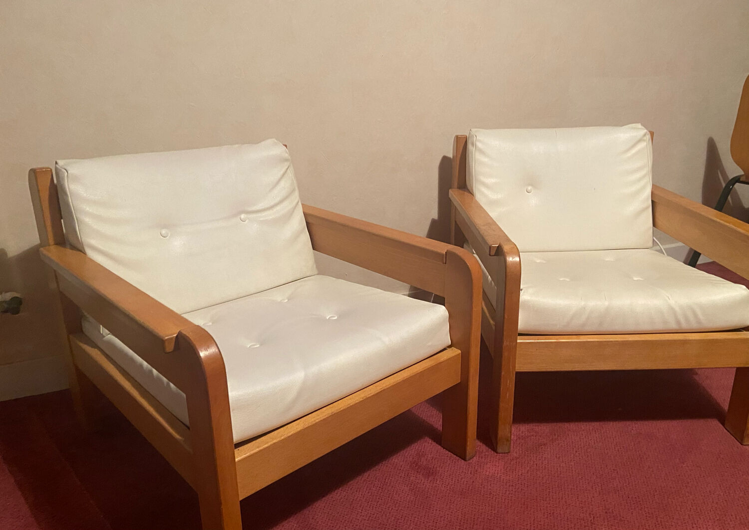 Vintage Scandinavian armchairs