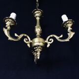 Lustre bronze 3 lumières