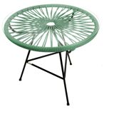 Zipolite mini sage green coffee table