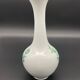 Large vase Royal Porcelain Bavaria with green flowers, 1960s.
