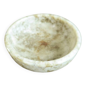 Vintage natural marble stone bowl