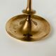 Elegant brass candle holder Russian work