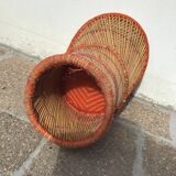 Rattan armchair