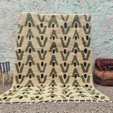 Tapis beni ouraine fait main traditionnelle taille 200 x 300 cm