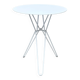 Table d'extérieur en métal série Tio minimaliste par Chris Martin pour Massproductions, Finlande