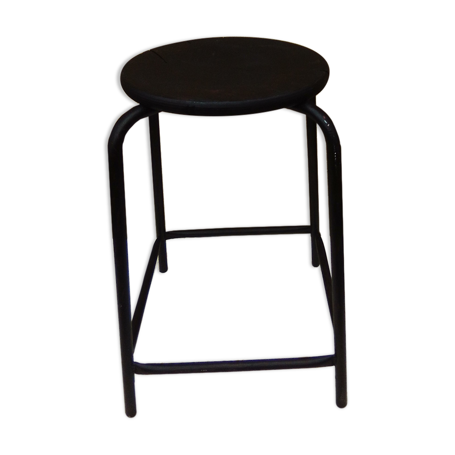 Industrial high stool H 58.5 cm