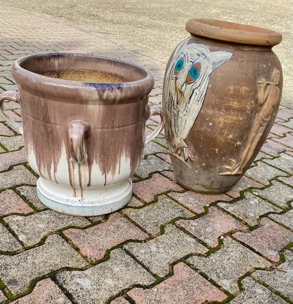 Jarre Terre cuite vernissée