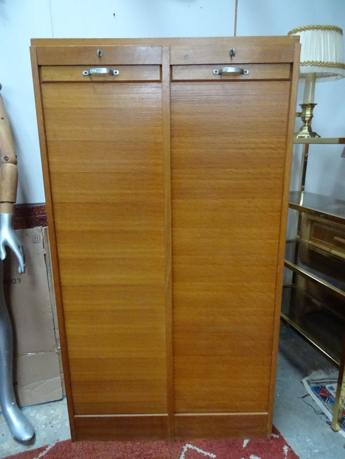 Double curtain binder