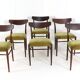 Set of 6 Lübke Otto Pollak mid centiry chairs 'Aldersbach'