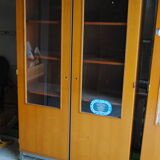 Glazed school wardrobe