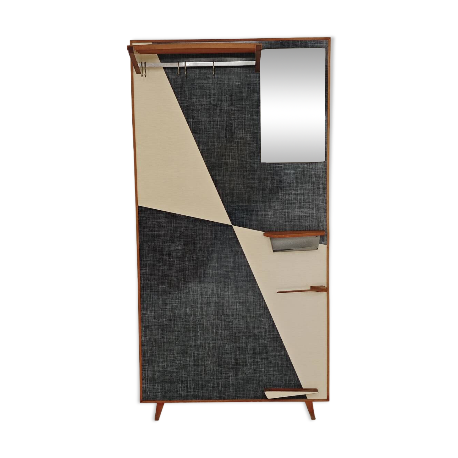 Wall coat rack entrance Drevokov 1965