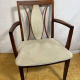 Set of 6 Mid-Century Retro Vintage Teak Dining Chairs by GPlan, 1970