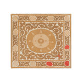 Hand-knotted rug Turkish vintage 127x136 cm