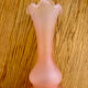 Opaline glass vase