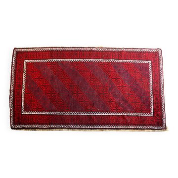 Afghan Baluch rug, handmade 145x85.