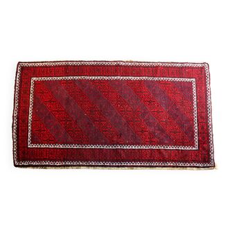 Afghan Baluch carpet, handmade 145x85.