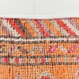 Orange Beige Turkish Runner Rug 80x369Cm SK 23759