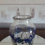 Glass hyacinth vase - vintage