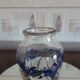 Glass hyacinth vase - vintage