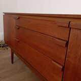 Vintage teak row Austinsuite, 1960