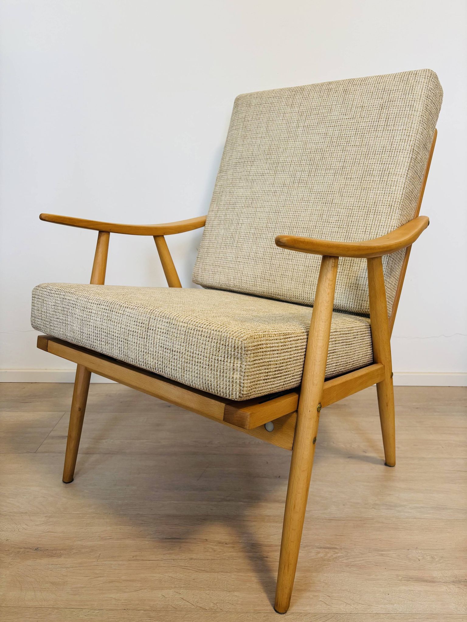 Vintage Laouge Armchair by Jaroslav Šmidek for TON, Czechoslovakia 1970’s