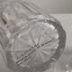 Vintage 1970's Baccarat crystal whisky carafe
